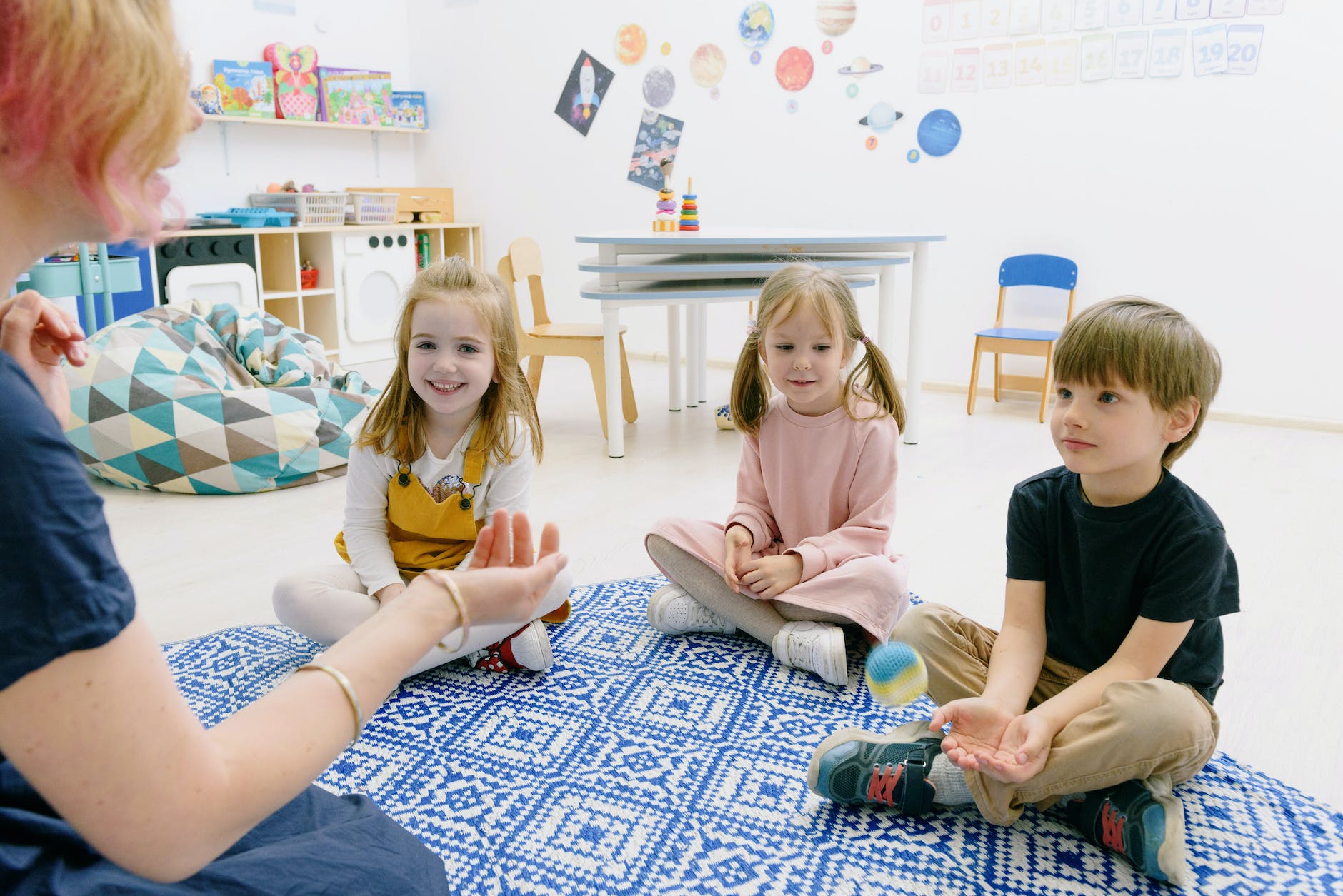 kids at the daycare